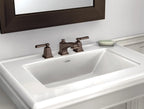 MOEN TV6220BRB Boardwalk Two-Handle Widespread Bathroom Sink Faucet - Mediterranean Bronze