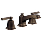 MOEN TV6220BRB Boardwalk Two-Handle Widespread Bathroom Sink Faucet - Mediterranean Bronze
