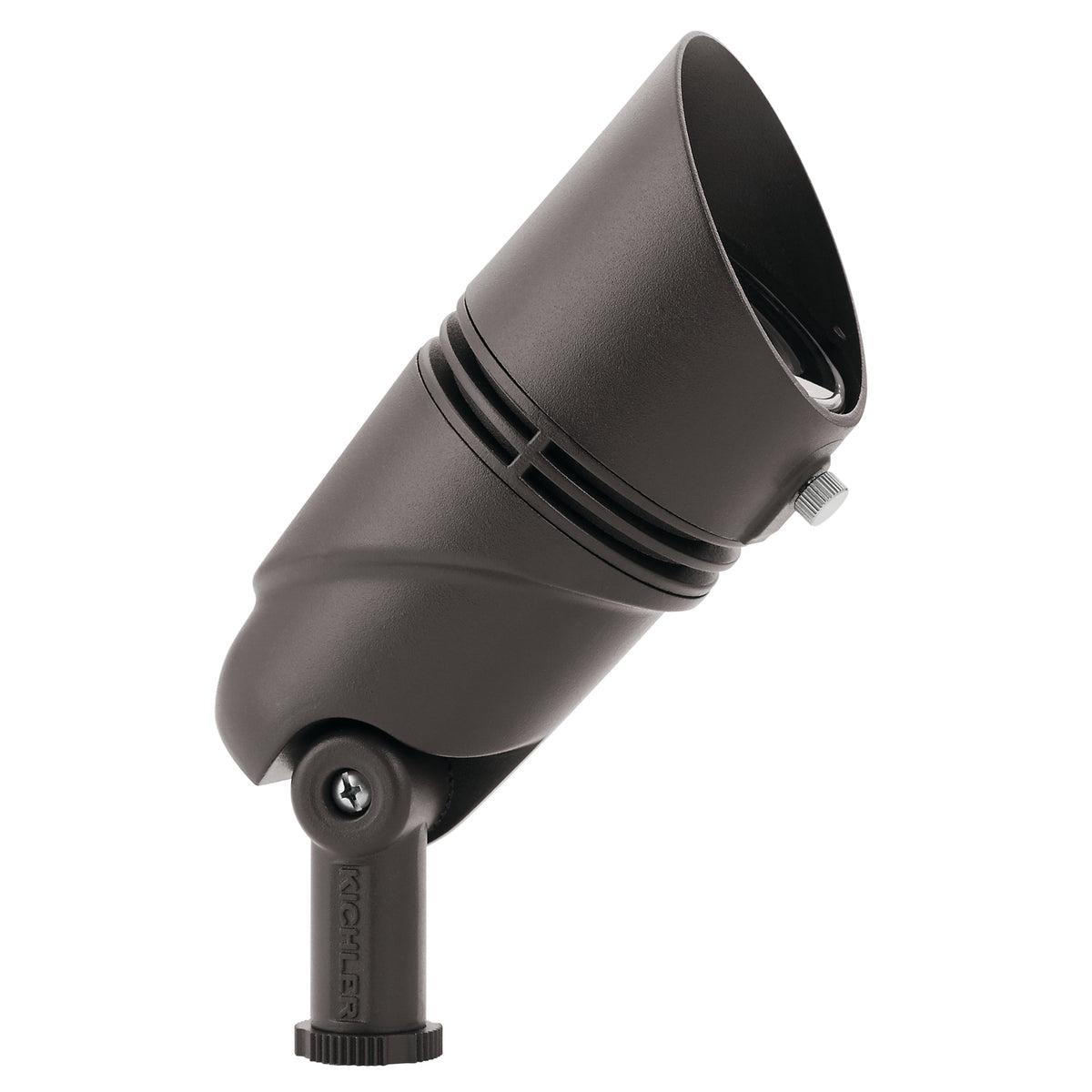 KICHLER 16018AZT27 Vlo 2700K Large 15 Degree Spot Textured Architectural Bronze
