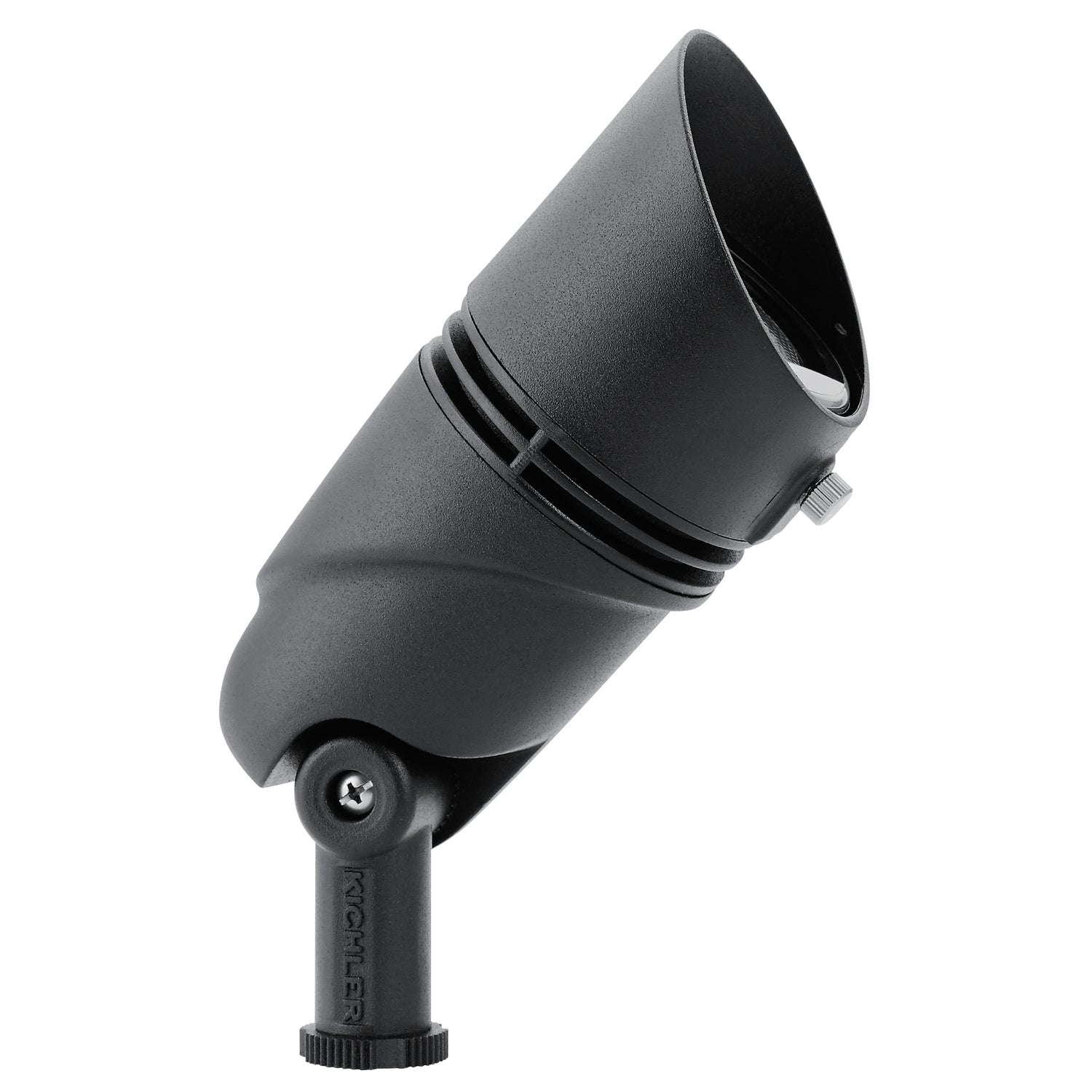 KICHLER 16018BKT27 Vlo 2700K Large 15 Degree Spot Textured Black