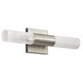 ELAN 83918 Glacial Glow Led Wall Sconce Brushed Nickel