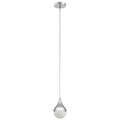 ELAN 83946 Kiss 1 Light Led Mini Pendant Chrome