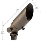 KICHLER 15484CBR 12V Mr11 Accent Light Centennial Brass