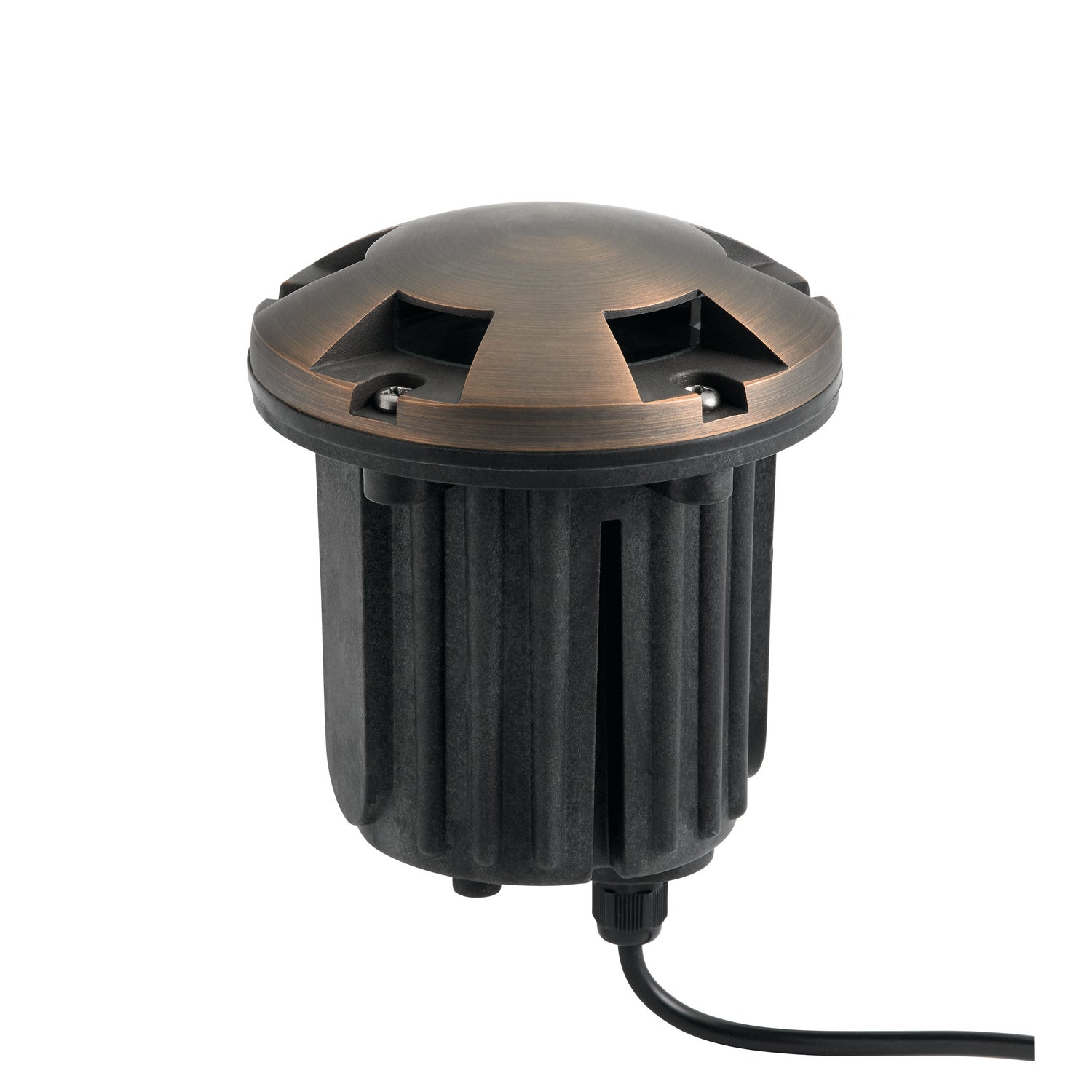KICHLER 15498CBR Brass Beacon In-Ground 12V Centennial Brass