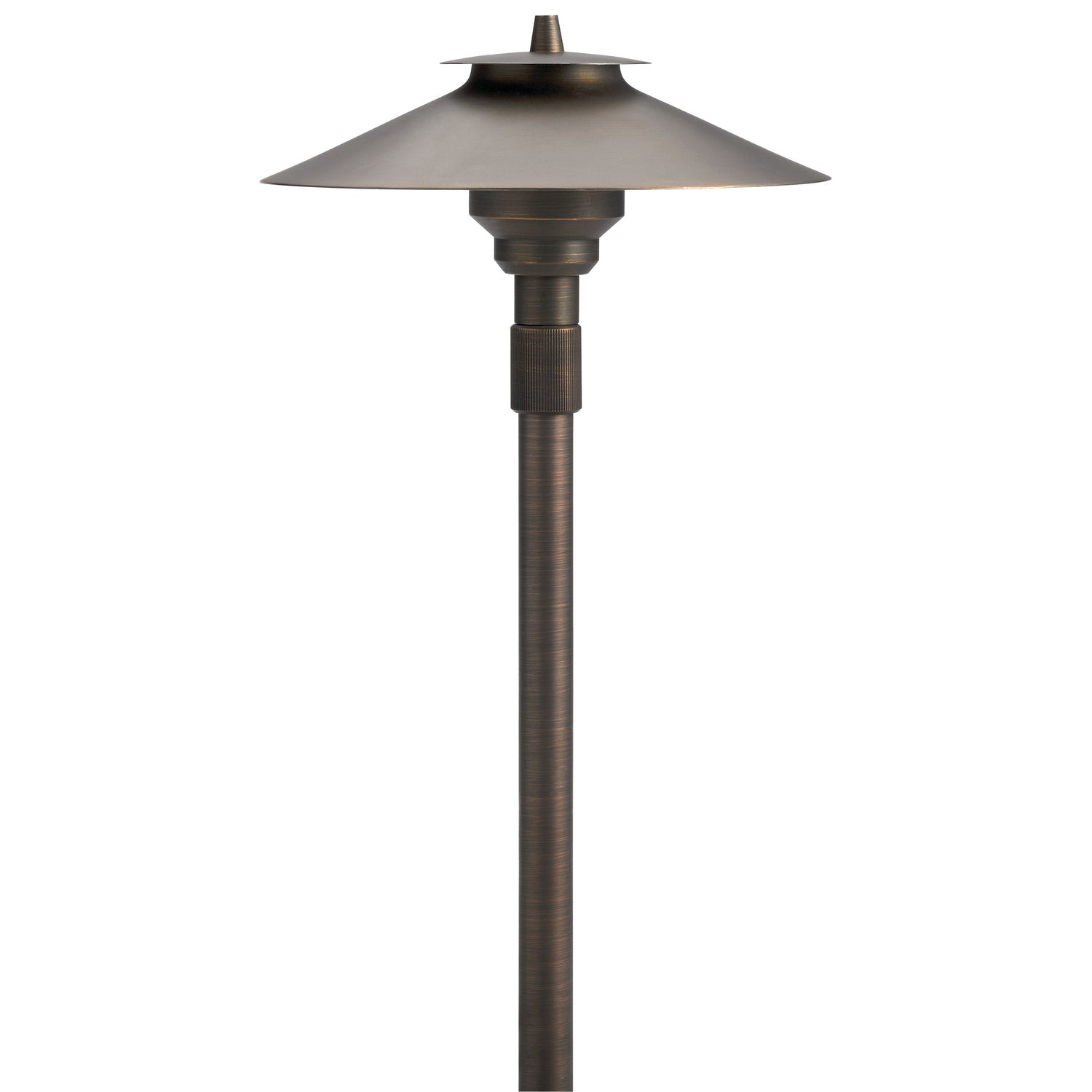 KICHLER 15503CBR 12V Large Adjustable Height Path Light Centennial Brass