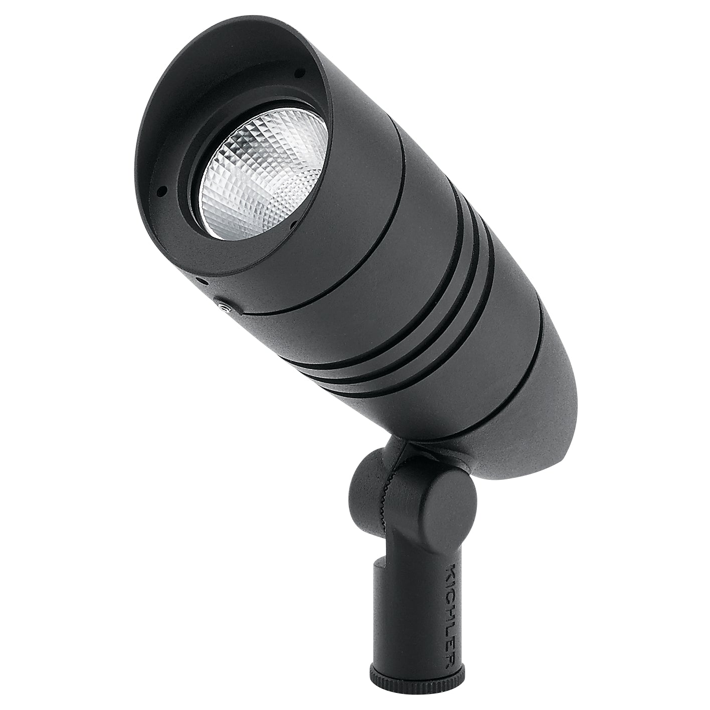 KICHLER 16210BKT30 C-Series 3000K 5W Small Accent 40-Degree Textured Black