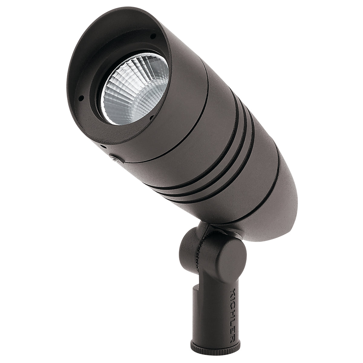 KICHLER 16211AZT30 C-Series 3000K 5W Small Accent 55-Degree Textured Architectural Bronze