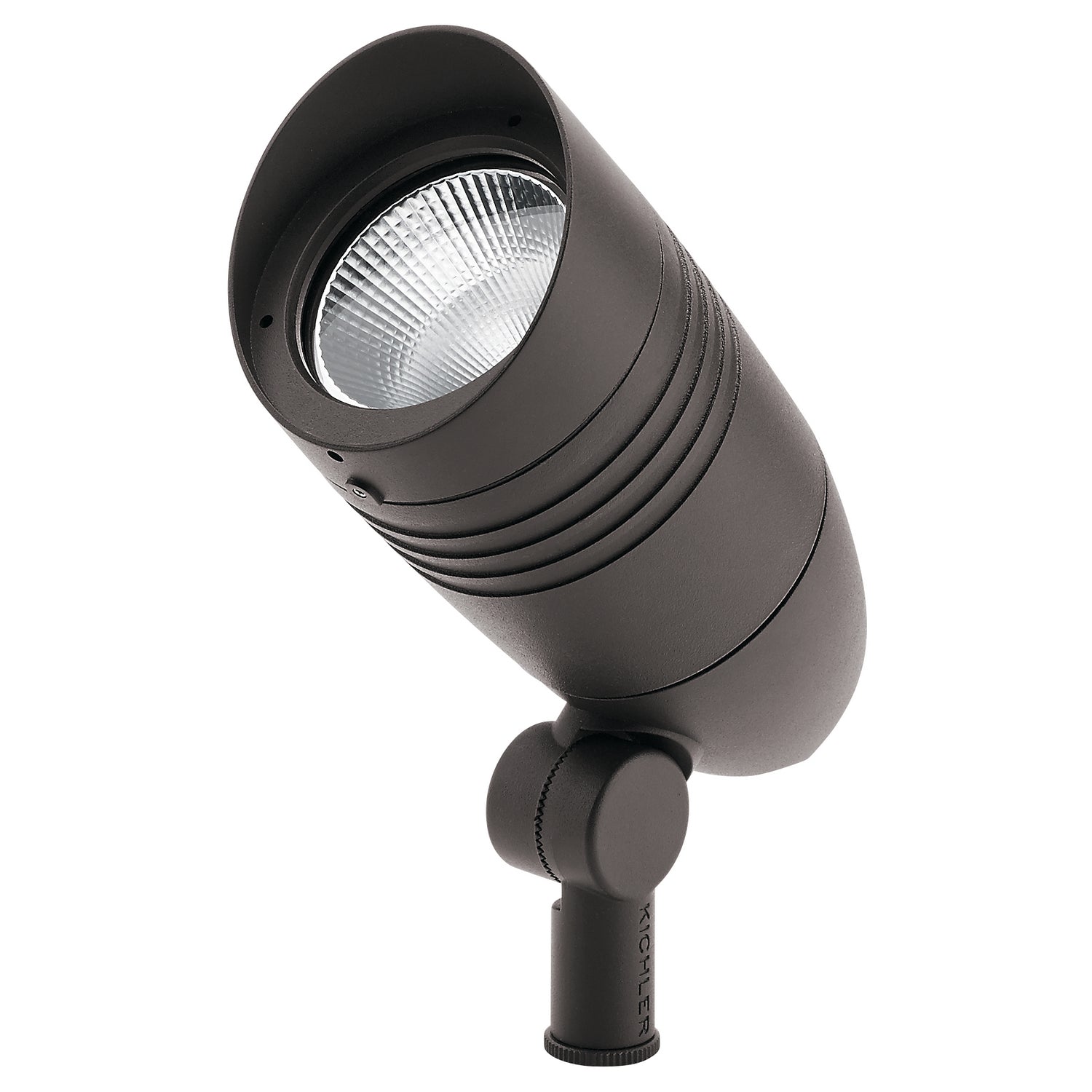 KICHLER 16217AZT30 C-Series 3000K 14W Large Accent 55-Degree Textured Architectural Bronze