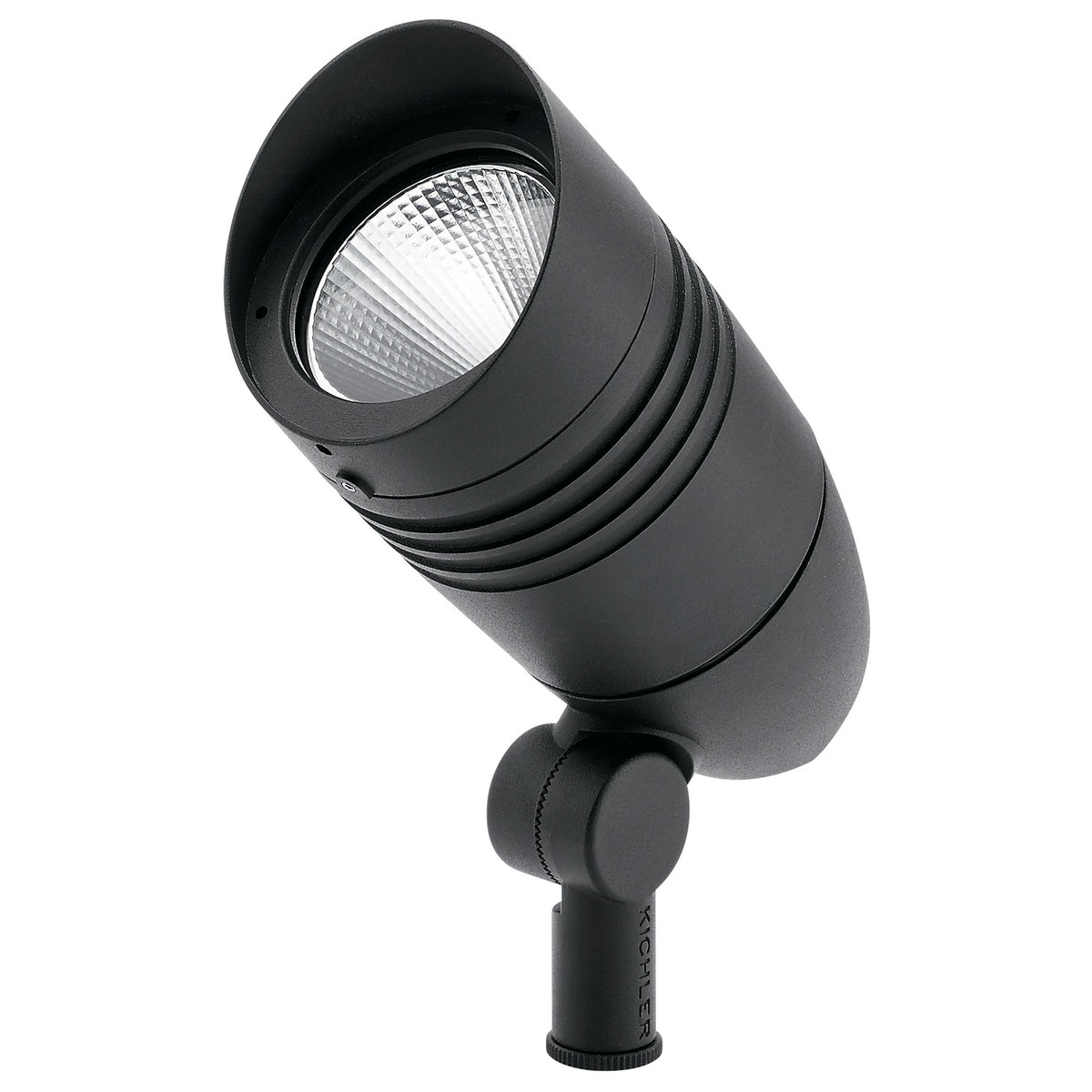 KICHLER 16218BKT30 C-Series 3000K 21W Large Accent 15-Degree Textured Black