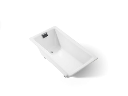 KOHLER K-850-0 Tea-for-Two 60" x 32" drop-in bath - White