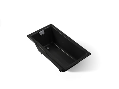 KOHLER K-850-7 Tea-for-Two 60" x 32" drop-in bath - Black Black