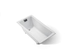 KOHLER K-850-95 Tea-For-Two 60" X 32" Drop-In Bath - Ice Grey