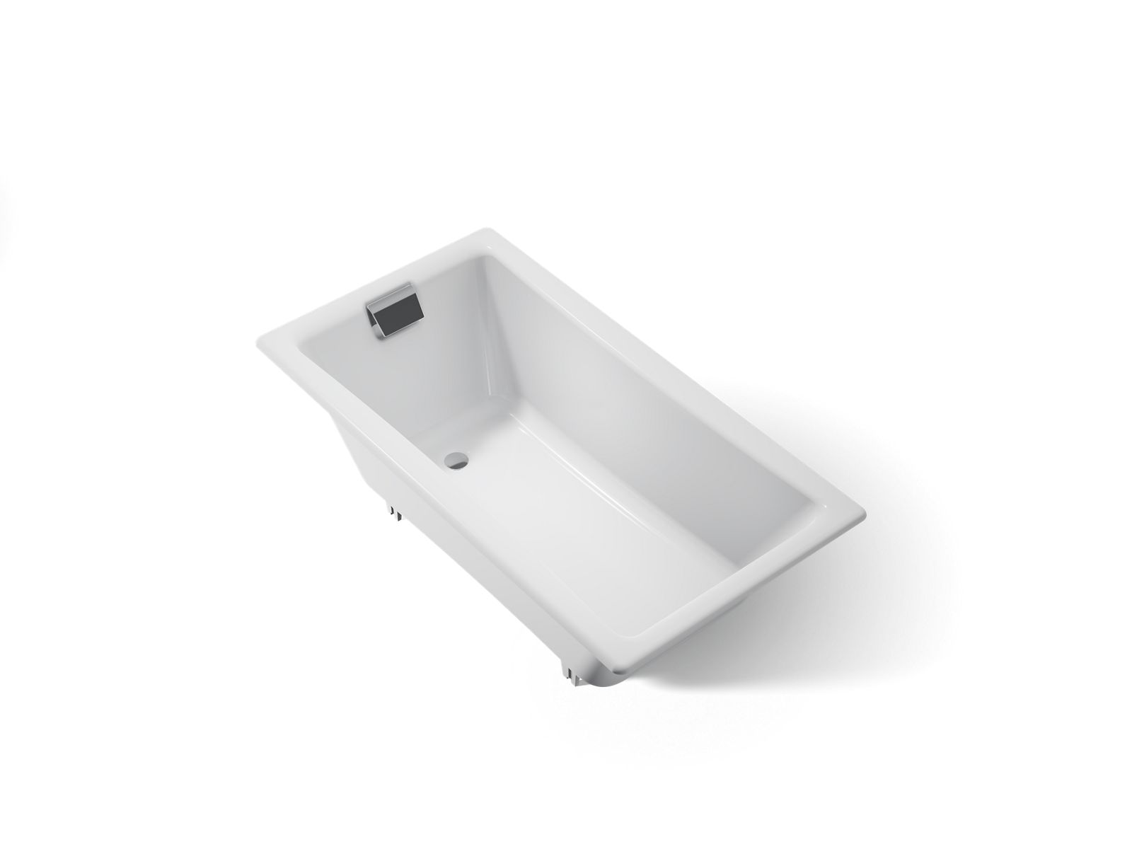 KOHLER K-850-95 Tea-For-Two 60" X 32" Drop-In Bath - Ice Grey