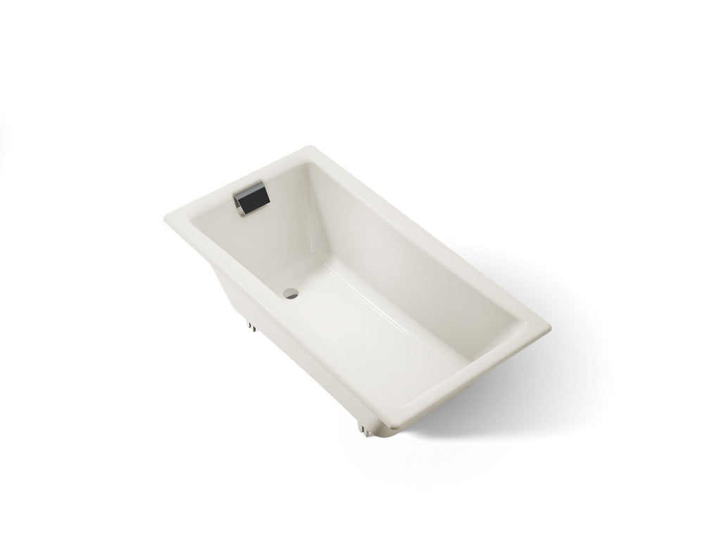 KOHLER K-850-96 Tea-For-Two 60" X 32" Drop-In Bath - Biscuit