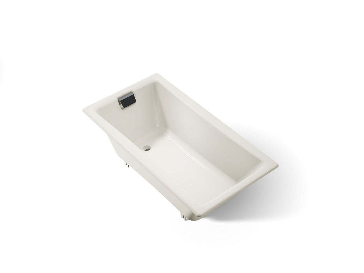 KOHLER K-850-96 Tea-For-Two 60" X 32" Drop-In Bath - Biscuit