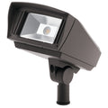 KICHLER 16222AZT30 C-Series 3000K 23W Small Flood Knuckle Mount Textured Architectural Bronze