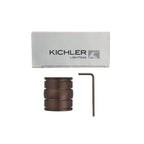 KICHLER 337007OBB Downrod Coupler Oil Brushed Bronze