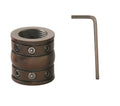 KICHLER 337007OBB Downrod Coupler Oil Brushed Bronze