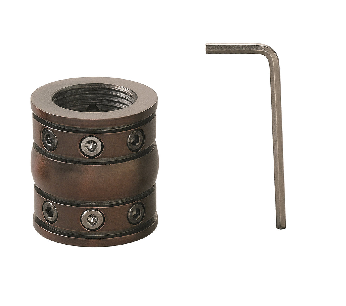 KICHLER 337007OBB Downrod Coupler Oil Brushed Bronze