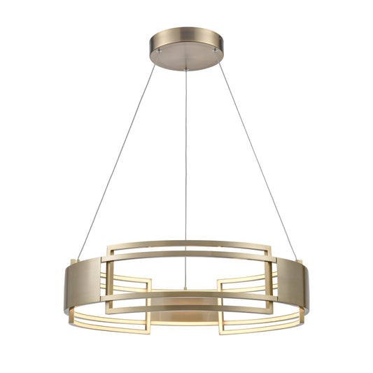 ELK SHOWROOM 85020/LED Fashionista 24'' Wide LED Pendant - Bronze