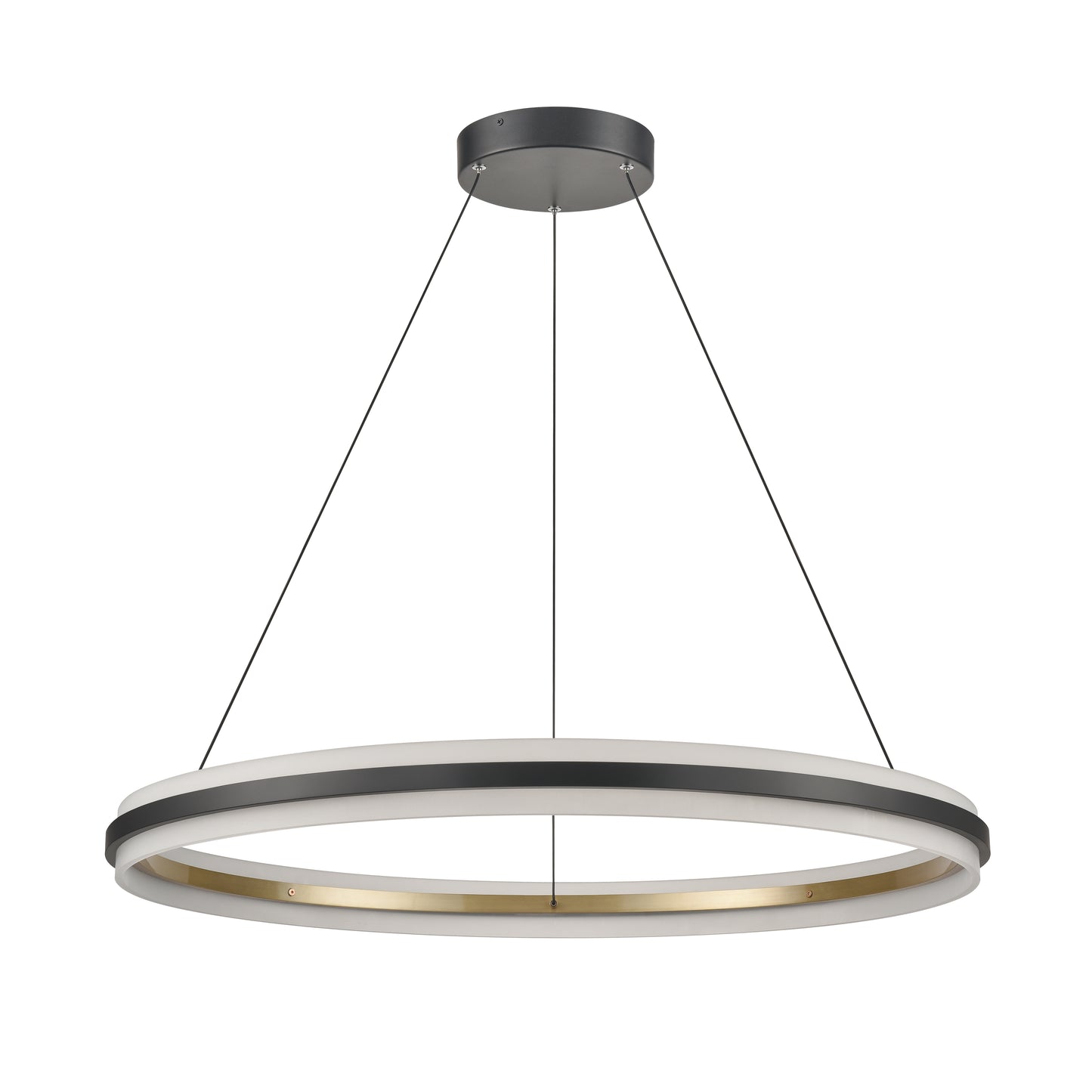 ELK SHOWROOM 85045/LED Light Ring 33'' Wide LED Pendant - Matte Black