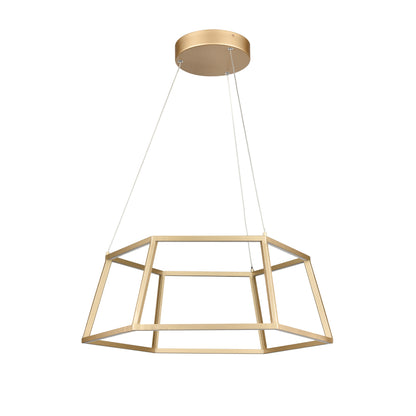 ELK SHOWROOM 85055/LED Minimalist 21'' Wide LED Pendant - Soft Gold