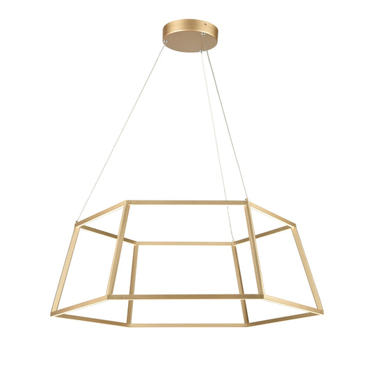 ELK SHOWROOM 85056/LED Minimalist 23.25'' Wide LED Pendant - Soft Gold