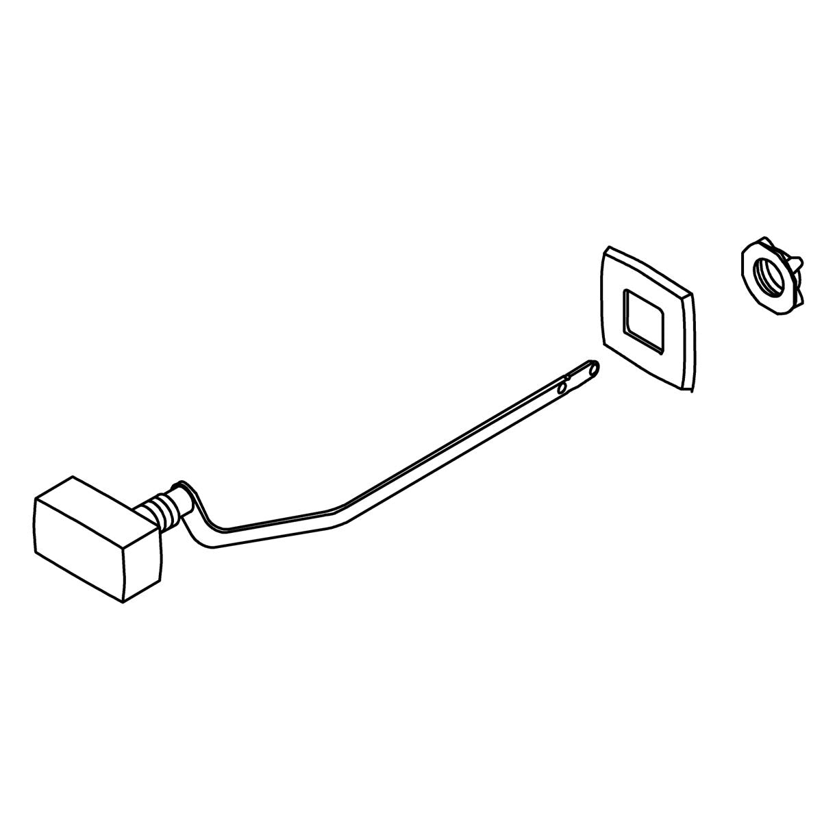 KOHLER Trip Lever Kit - Vibrant Brushed Nickel, K-85114-BN