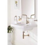GROHE 23737EN2 Concetto Single Hole Single-Handle L-Size Bathroom Faucet, 1.2 GPM - Brushed Nickel