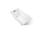 KOHLER K-852-GHBN-0 Tea-For-Two 60" X 32" Drop-In Heated Bubblemassage Air Bath - White