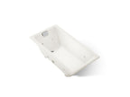 KOHLER K-852-JHE-96 Tea-For-Two 60" X 32" Drop-In/Undermount Whirlpool Bath - Biscuit