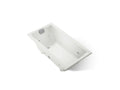 KOHLER K-852-JHE-NY Tea-For-Two 60" X 32" Drop-In/Undermount Whirlpool Bath - Dune