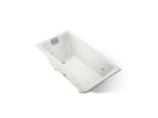 KOHLER K-852-JHE-NY Tea-For-Two 60" X 32" Drop-In/Undermount Whirlpool Bath - Dune