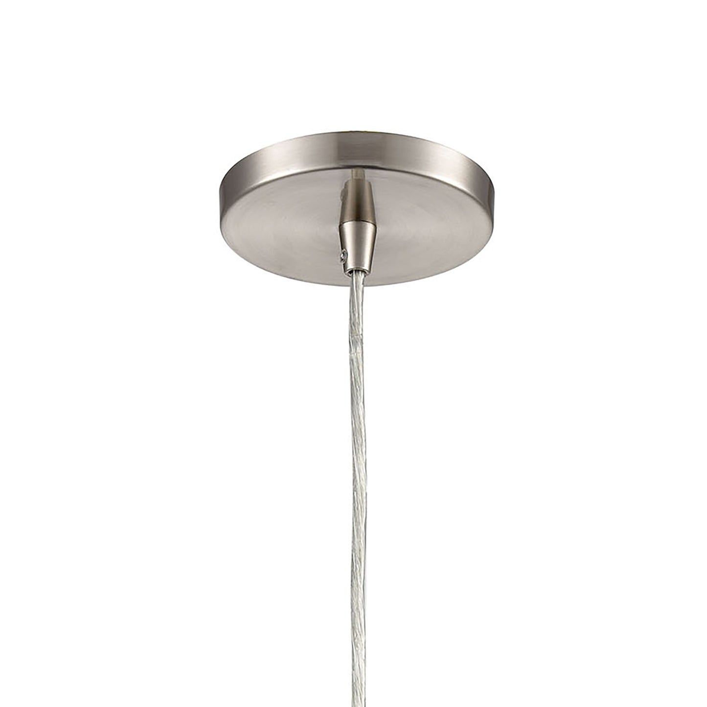 ELK SHOWROOM 85211/1 Turbulence 5'' Wide 1-Light Pendant - Satin Nickel