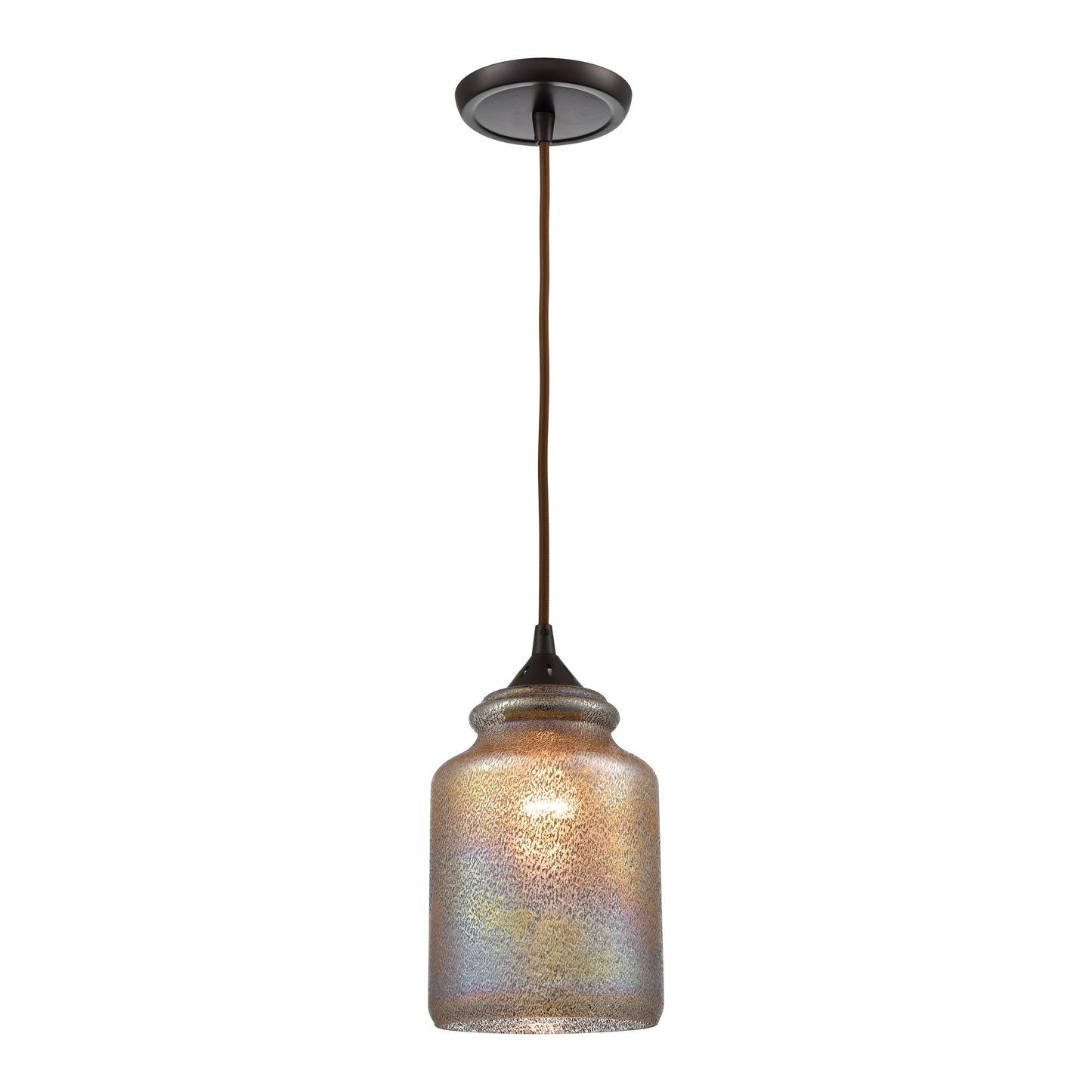 ELK SHOWROOM 85257/1 Illuminessence 6'' Wide 1-Light Pendant - Oil Rubbed Bronze