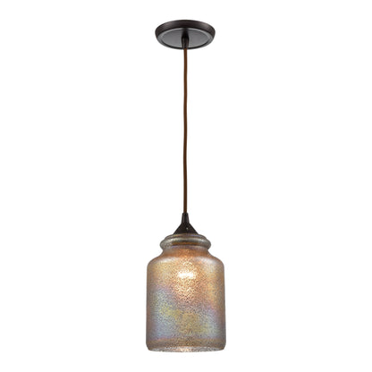 ELK SHOWROOM 85257/1 Illuminessence 6'' Wide 1-Light Pendant - Oil Rubbed Bronze