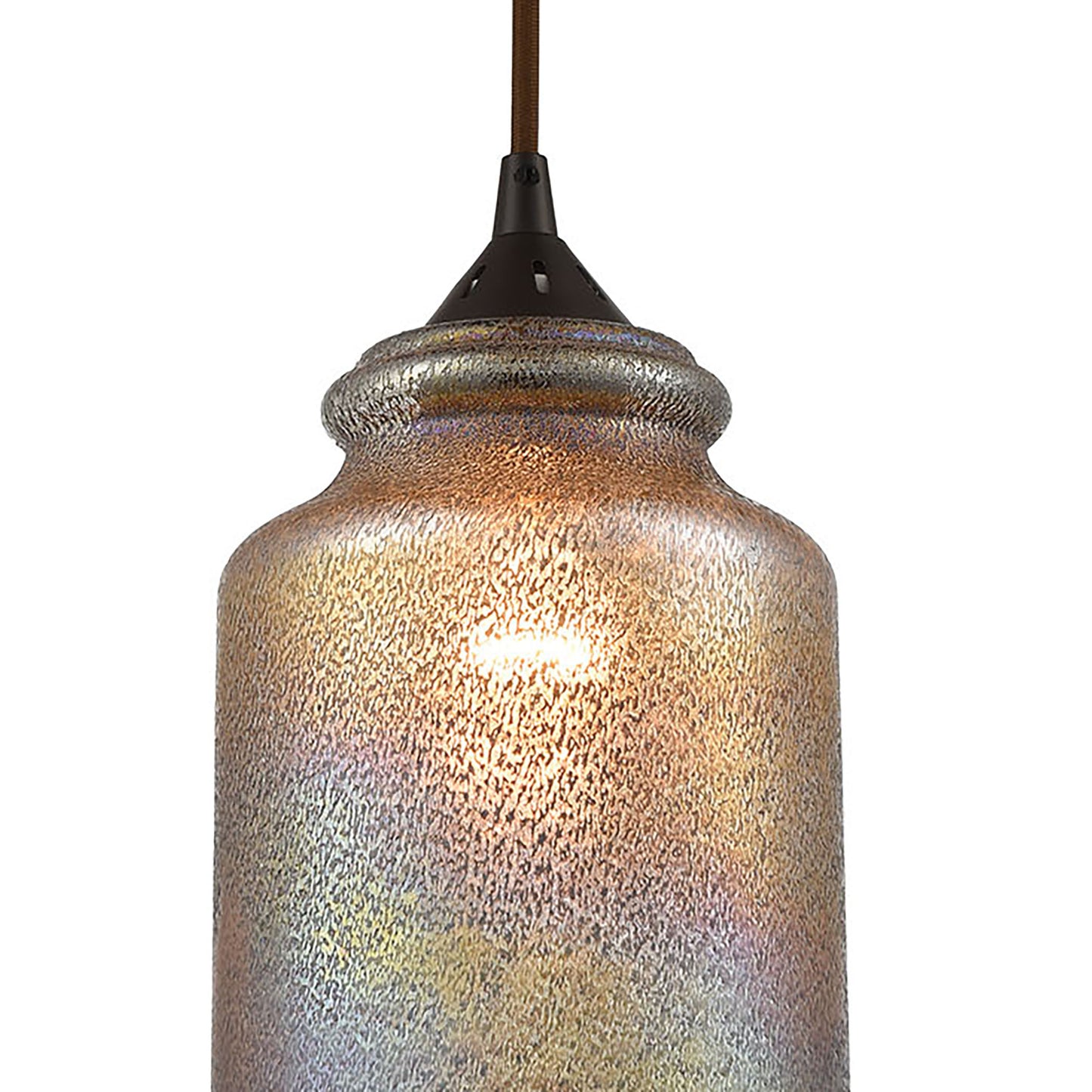 ELK SHOWROOM 85257/1 Illuminessence 6'' Wide 1-Light Pendant - Oil Rubbed Bronze