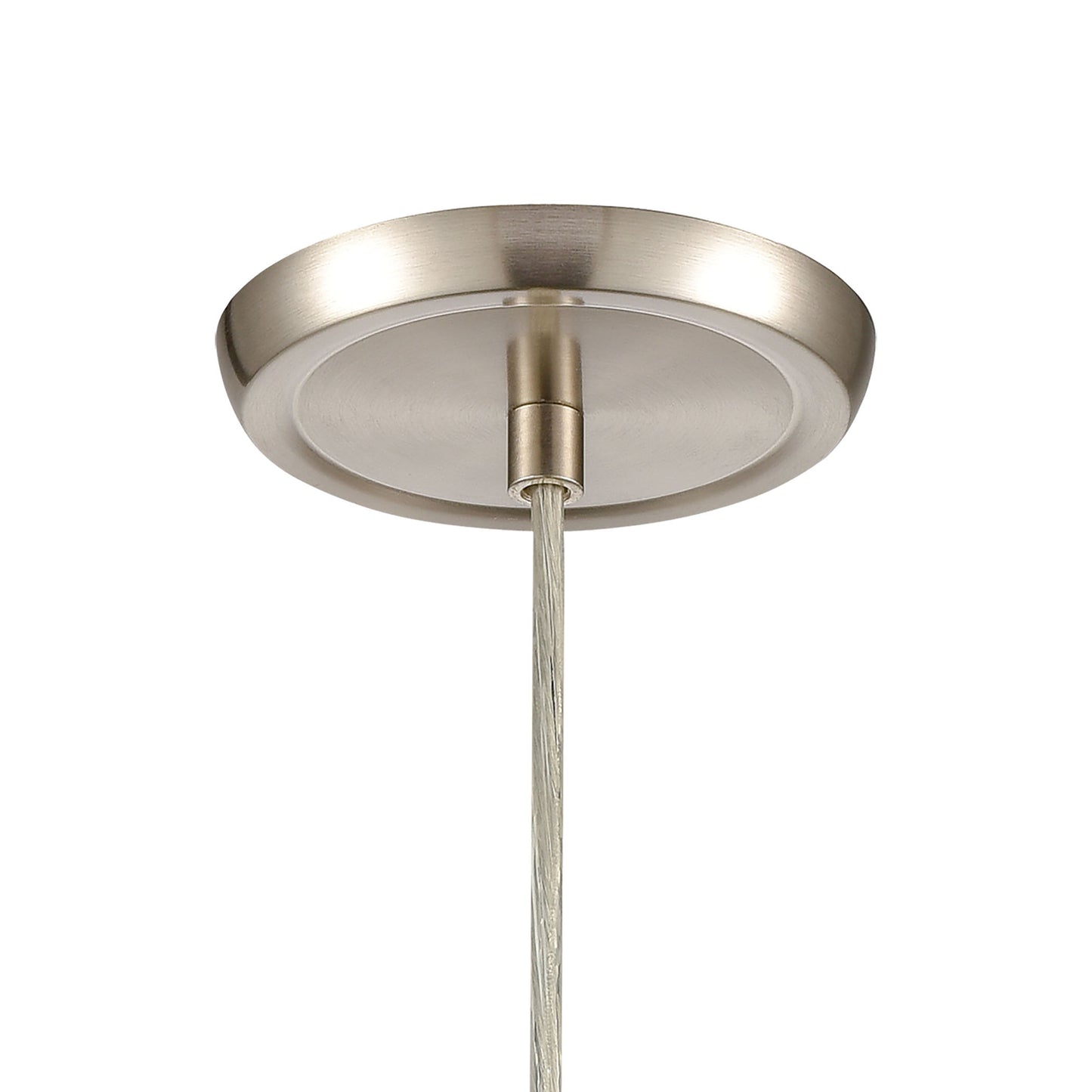 ELK SHOWROOM 85341/1 Winter Wind 5'' Wide 1-Light Mini Pendant - Satin Nickel