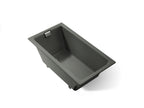 KOHLER K-855-58 Tea-For-Two 66" X 36" Drop-In/Undermount Bath - Thunder Grey