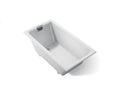 KOHLER K-855-95 Tea-For-Two 66" X 36" Drop-In/Undermount Bath - Ice Grey