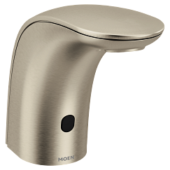 MOEN 8553BN M-Power Chrome Hands Free Sensor-Operated Lavatory Faucet - Brushed Nickel