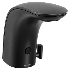 MOEN 8554BL M-Power Chrome One-Handle Sensor-Operated Lavatory Faucet - Matte Black