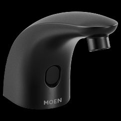 MOEN 8558BL M-Power  Includes Vandal Resistant Soap/Lotion Dispensers In Matte Black