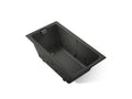 KOHLER K-856-AH-58 Tea-For-Two 66" X 36" Drop-In Effervescence Whirlpool Bath - Thunder Grey