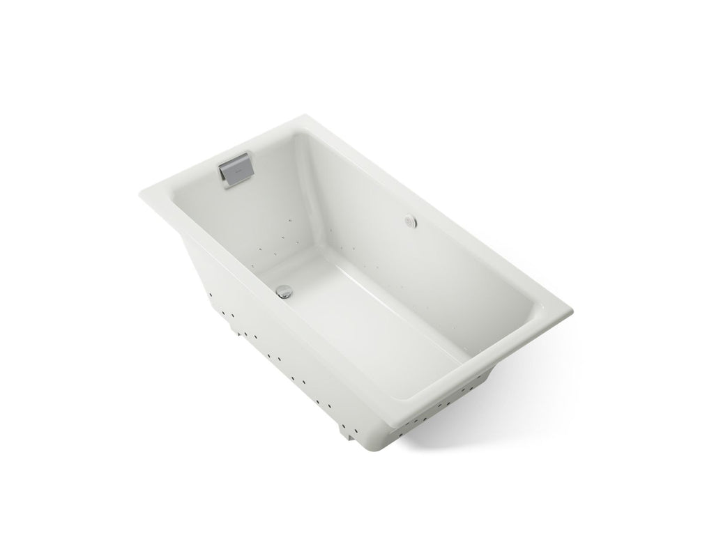 KOHLER K-856-GHCP-NY Tea-For-Two 66" X 36" Drop-In Heated Bubblemassage Air Bath - Dune