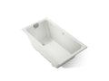 KOHLER K-856-GHNY-NY Tea-For-Two 66" X 36" Drop-In Heated Bubblemassage Air Bath - Dune