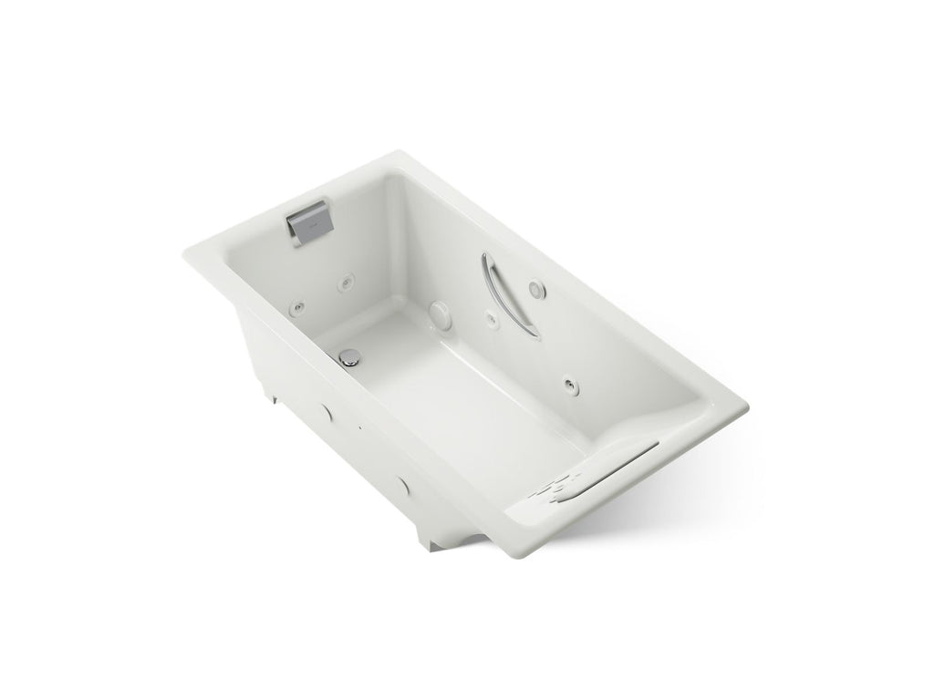 KOHLER K-856-M-NY Tea-For-Two 66" X 36" Drop-In Whirlpool Bath - Dune