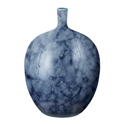 ELK STUDIO 857053 Midnight Marble Vase - Large