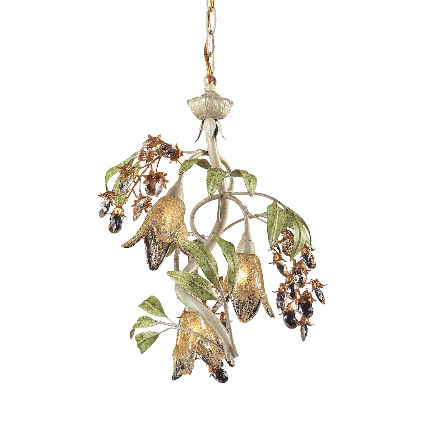 ELK SHOWROOM 86051 Huarco 16'' Wide 3-Light Chandelier - Sage Green