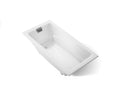 KOHLER K-863-0 Tea-For-Two 71-3/4" X 36" Drop-In Bath - White
